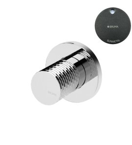 Bruma Leaf4 Bateria prysznicowa podtynkowa Gunmetal 1673105MG