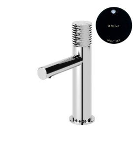 Bruma Leaf4 Bateria umywalkowa jednootworowa bez korka Night Sky 1670010NS