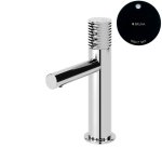 Bruma Leaf4 Bateria umywalkowa jednootworowa bez korka Night Sky 1670010NS