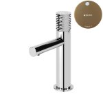 Bruma Leaf4 Bateria umywalkowa jednootworowa bez korka Sunset 1670010SS