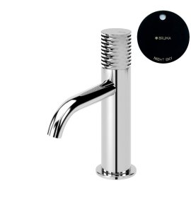 Bruma Leaf4 Bateria umywalkowa jednootworowa bez korka Night Sky 1670014NS