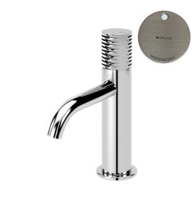 Bruma Leaf4 Bateria umywalkowa jednootworowa bez korka Morning Mist 1670014MM