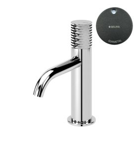 Bruma Leaf4 Bateria umywalkowa jednootworowa bez korka Gunmetal 1670014MG