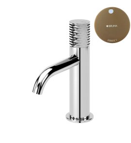 Bruma Leaf4 Bateria umywalkowa jednootworowa bez korka Sunset 1670014SS