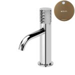 Bruma Leaf4 Bateria umywalkowa jednootworowa bez korka Sunset 1670014SS