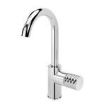 Bruma Leaf4 Bateria umywalkowa jednootworowa bez korka Chrom 1670016CR