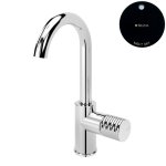 Bruma Leaf4 Bateria umywalkowa jednootworowa bez korka Night Sky 1670016NS