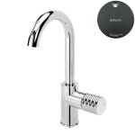 Bruma Leaf4 Bateria umywalkowa jednootworowa bez korka Gunmetal 1670016MG