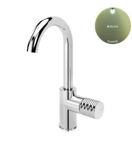 Bruma Leaf4 Bateria umywalkowa jednootworowa bez korka Sunrise 1670016SR