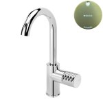 Bruma Leaf4 Bateria umywalkowa jednootworowa bez korka Sunrise 1670016SR