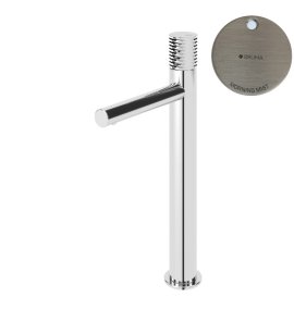 Bruma Leaf4 Bateria umywalkowa jednootworowa bez korka Morning Mist 1670019MM