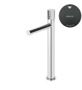 Bruma Leaf4 Bateria umywalkowa jednootworowa bez korka Gunmetal 1670019MG