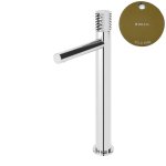 Bruma Leaf4 Bateria umywalkowa jednootworowa bez korka Gold PVD 1670019PO