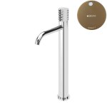 Bruma Leaf4 Bateria umywalkowa jednootworowa bez korka Sunset 1670023SS