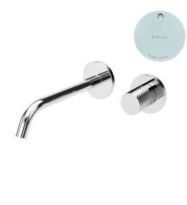 Bruma Leaf4 Bateria umywalkowa podtynkowa 150 mm Pure White 1670126PW