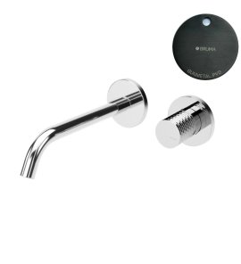 Bruma Leaf4 Bateria umywalkowa podtynkowa 150 mm Gunmetal PVD 1670126GM