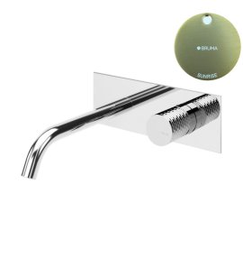 Bruma Leaf4 Bateria umywalkowa podtynkowa 150 mm Sunrise 1670135SR