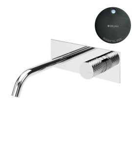 Bruma Leaf4 Bateria umywalkowa podtynkowa 150 mm Gunmetal PVD 1670135GM