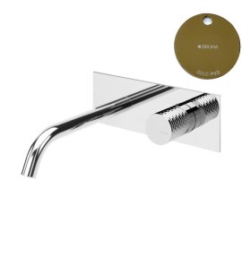 Bruma Leaf4 Bateria umywalkowa podtynkowa 150 mm Gold PVD 1670135PO