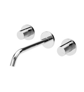 Bruma Leaf4 Bateria umywalkowa podtynkowa 200 mm Chrom 1670116CR