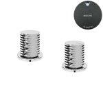 Bruma Leaf4 Bateria umywalkowa nablatowa Gunmetal 1670037MG