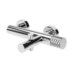 Bruma Leaf4 Bateria wannowo-natryskowa ścienna Chrom 1672103CR