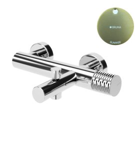 Bruma Leaf4 Bateria wannowo-natryskowa ścienna Sunrise 1672103SR