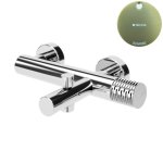 Bruma Leaf4 Bateria wannowo-natryskowa ścienna Sunrise 1672103SR