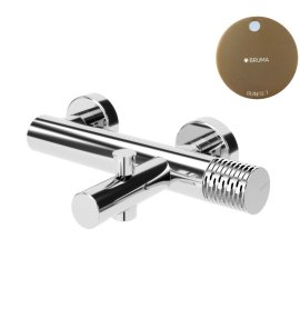 Bruma Leaf4 Bateria wannowo-natryskowa ścienna Sunset 1672103SS