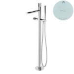 Bruma Leaf4 Bateria wannowo-natryskowa wolnostojąca Pure White 1672203PW