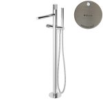 Bruma Leaf4 Bateria wannowo-natryskowa wolnostojąca Morning Mist 1672203MM