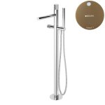 Bruma Leaf4 Bateria wannowo-natryskowa wolnostojąca Sunset 1672203SS