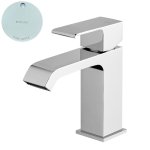 Bruma Linea Bateria umywalkowa jednootworowa bez korka Pure White 1820101PW