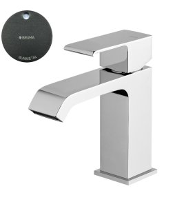 Bruma Linea Bateria umywalkowa jednootworowa bez korka Gunmetal 1820101MG