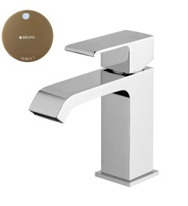 Bruma Linea Bateria umywalkowa jednootworowa bez korka Sunset 1820101SS