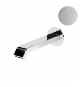 Bruma Nautic Wylewka umywalkowa ścienna 150 mm Pure White 1569437PW