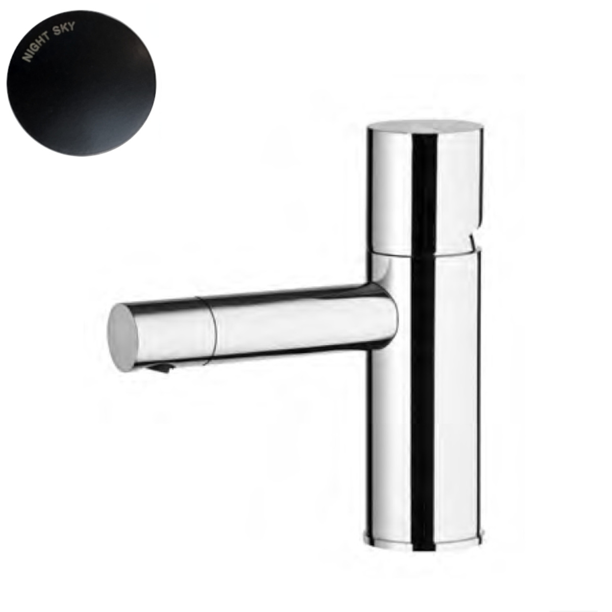 Bruma Lusa Bateria bidetowa bez korka Night Sky 1011000NS