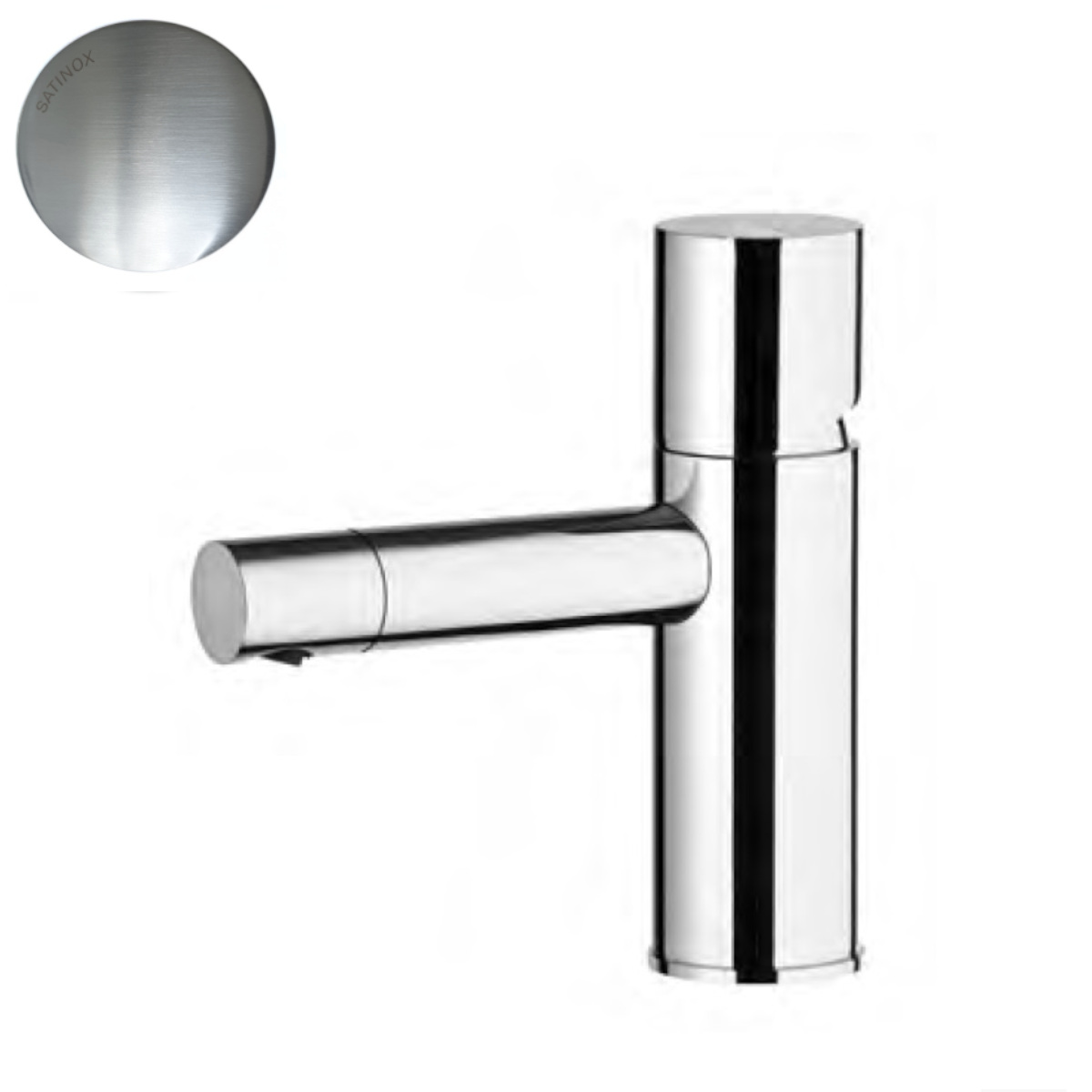 Bruma Lusa Bateria bidetowa bez korka Satinox 1011000ST