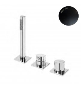 Bruma Lusa Bateria natryskowa 3-otworowa ze słuchawką prysznicową Night Sky 1013003NS