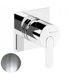 Bruma Lusa Bateria natryskowa jednouchwytowa podtynkowa, z 1 wyjściem Satinox 1011201ST