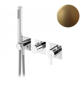 Bruma Lusa Bateria natryskowa podtynkowa z 3 wylotami Sunrise 1012001SR