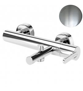 Bruma Lusa Bateria natryskowo-wannowa ścienna Satinox 1010301ST