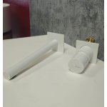 Bruma Lusa Bateria umywalkowa podtynkowa 230 mm Pure white 1018402PW