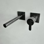    Bruma Lusa Bateria umywalkowa podtynkowa 17 cm gunmetal 1018501GM WYPRZEDAŻ EKSPOZYCJI!!