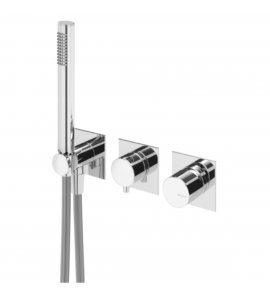 Bruma Lusa Bateria wannowo-natryskowa podtynkowa 2-drożna Chrom 1012802CR