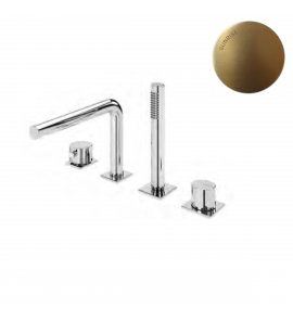 Bruma Lusa Bateria wannowo-natryskowa na brzeg wanny 4-otworowa Sunrise 1012004SR