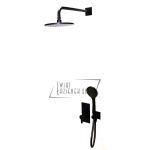       Bruma Lusa Zestaw natryskowy podtynkowy z deszczownicą Ø 230 mm z ramieniem ściennym Night Sky 1017641NS W MAGAZYNIE!!