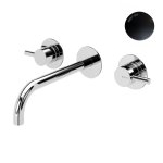 Bruma Lusitano Bateria umywalkowa 3-otworowa podtynkowa 170 mm Night sky 1070105NS