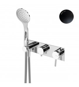 Bruma Lusitano Bateria wannowo-natryskowa Podtynkowa Night sky 1071101NS