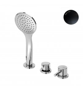 Bruma Lusitano Bateria wannowo-natryskowa na brzeg wanny Night sky 1075001NS